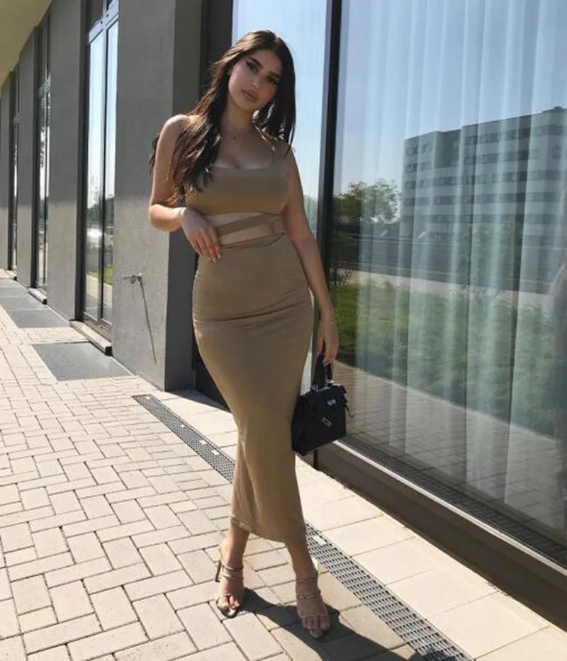 conjunto,cropped mais saia longa cintura alta