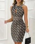 vestido com strass,decote meia taça.